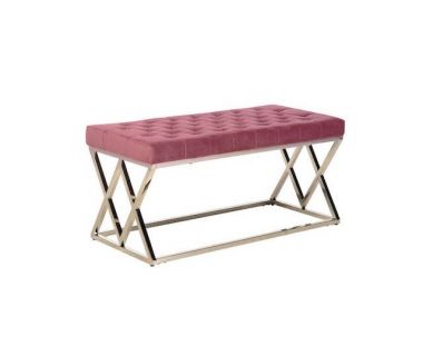 Банкетка BN-2 троянда антік + срібло Банкетка BN-2 троянда антік + срібло