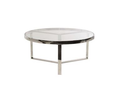 Журнальний стіл CB-1 прозорий + срібло Журнальний стіл CB-1 прозорий + срібло