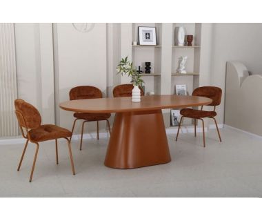 Стіл поліуретановий МДФ TМ-210 апельсин