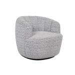 Поворотное кресло "Верона" снежный графит