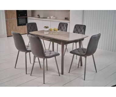 Керамический стол TM-84 калакатта мрамор + серый Vetro (Ветро) Керамический стол TM-84 калакатта мрамор + серый Vetro (Ветро)