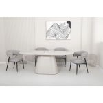 Стіл поліуретановий МДФ TМ-210 теплий пісок