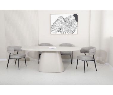 Стіл поліуретановий МДФ TМ-210 теплий пісок