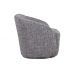 Поворотне крісло "Тіно" сірий в інтернет магазині меблів "Меблі Даром"