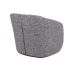 Поворотне крісло "Тіно" сірий в інтернет магазині меблів "Меблі Даром"