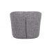Поворотне крісло "Тіно" сірий в інтернет магазині меблів "Меблі Даром"