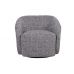 Поворотне крісло "Тіно" сірий в інтернет магазині меблів "Меблі Даром"