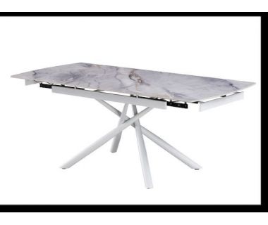 Керамический стол Пино TML-1200-1 айсберг+белый Vetro (Ветро)