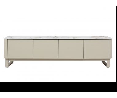 ТВ-тумба "Крістіано" аврора голд + бежевий VETRO (Ветро)