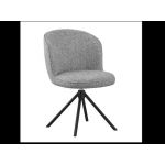 Стілець поворотний R-160 графітовий + чорний VETRO (Ветро)