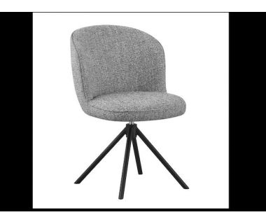 Стілець поворотний R-160 графітовий + чорний VETRO (Ветро)