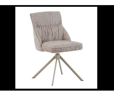 Стілець поворотний R-168 перлинний тауп + капучино VETRO (Ветро)