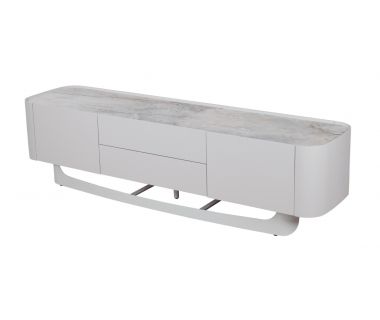 ТВ-тумба "Арно" силвер рівер + айворі