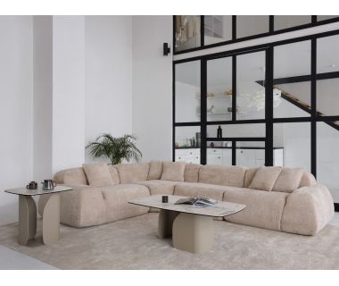 Безкаркасний модульний диван "Дакота" перловий беж