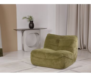 Безкаркасне крісло "Техас" зелений мох