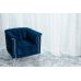 Кресло "Джованни" индиго + серебро в интернет-магазине "Мебли Даром"