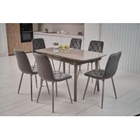 Керамічний стіл TM-84 калакатта мармур + сірий Vetro (Ветро)