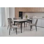 Керамический стол TM-89 касса вайт+черный