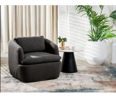 Поворотне крісло "Гарібальді" графіт