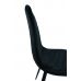 Стул N-170 чёрный велюр + чёрный в интернет магазине мебели "Меблі Даром"