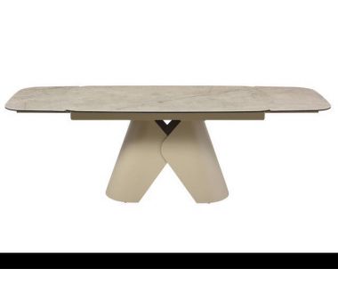 Керамический стол Парис TML-997 иджео беж + бежевый Vetro (Ветро)