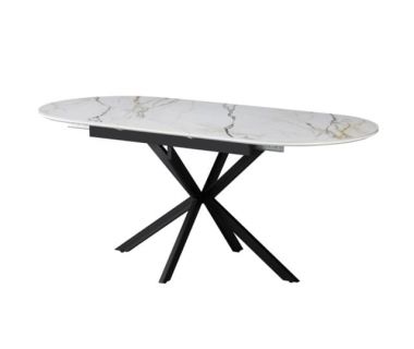 Керамический стол Верона TML-1335 калакатта голд + чёрный