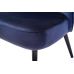 Крісло "Фабіо" індіго велюр + чорний в інтернет магазині "Меблі Даром"