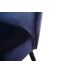Крісло "Фабіо" індіго велюр + чорний в інтернет магазині "Меблі Даром"