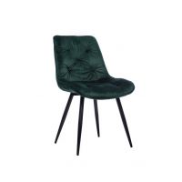 Стул M-48 изумрудный + черный VETRO (Ветро)