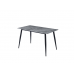 Обеденный керамический стол TM-100 калакатта грей+черный VETRO Modern (Ветро) в интернет-магазине "Мебли Даром"