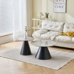 Комплект журнальних столів CT-40 Рокко ребекка грей + чорний