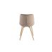Стул N-45 капучино велюр + дуб VETRO (Ветро)