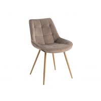 Стул N-45 капучино велюр + дуб VETRO (Ветро)