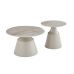 Комплект журнальних столів CT-42 Дадді містік грей + капучино VETRO (Ветро)