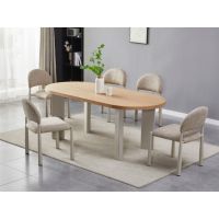 Стіл шпоноване МДФ Нікколо TM-236 ясень + теплий пісок VETRO (Ветро)