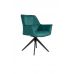 Стілець поворотний R-68 смарагдовий + чорний VETRO Modern (Ветро) в інтернет магазині "Меблі Даром"