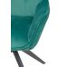 Стілець поворотний R-68 смарагдовий + чорний VETRO Modern (Ветро) в інтернет магазині "Меблі Даром"