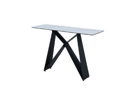 Консоль "Бруно" білий мармур + чорний Vetro (Ветро) Консоль "Бруно" білий мармур + чорний Vetro (Ветро)