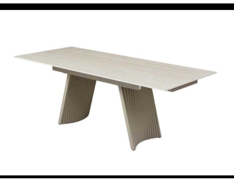 Керамічний стіл Олімпія ТМL-985 крема марфіль + бежевий VETRO (Ветро)