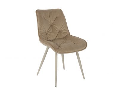 Стілець M-48 капучіно велюр + капучіно