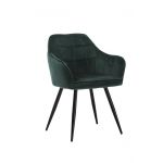 Стул M-62 изумрудный велюр + черный