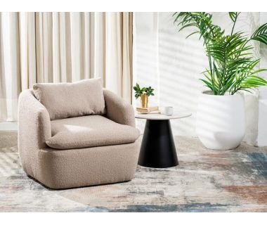 Поворотне крісло "Гарібальді" капучино