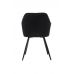 Стілець M-62 чорний велюр + чорний VETRO Modern (Ветро) в інтернет магазині "Меблі Даром"