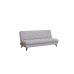 Софа раскладная "Сантино" серебристый в интернет-магазине "Мебли Даром"