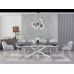 Керамічний стіл Тіціано TML-1150 делікато грей + білий VETRO Modern (Ветро) в інтернет магазині "Меблі Даром"