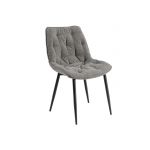 Стул M-78 серый букле + черный VETRO (Ветро)