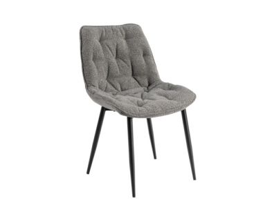 Стул M-78 серый букле + черный VETRO (Ветро)