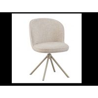 Стілець поворотний R-160 френч ваніль + капучино VETRO (Ветро)