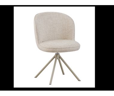 Стілець поворотний R-160 френч ваніль + капучино VETRO (Ветро)