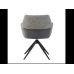 Стілець поворотний R-165 попільний + чорний VETRO (Ветро)